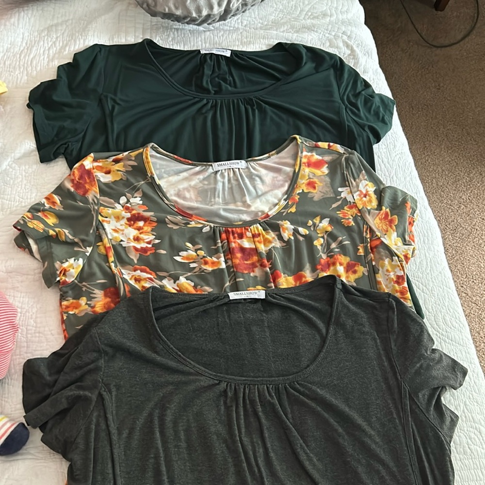 Nursing Tops -  Set of 3